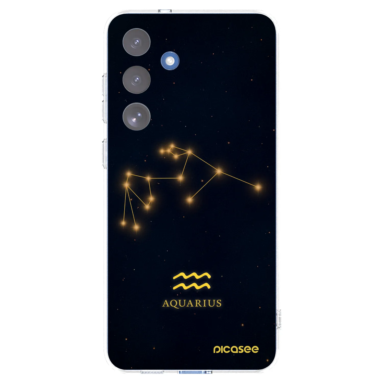 Picasee διαφανής θήκη σιλικόνης Samsung Galaxy S25 FE 5G - AQUARIUS