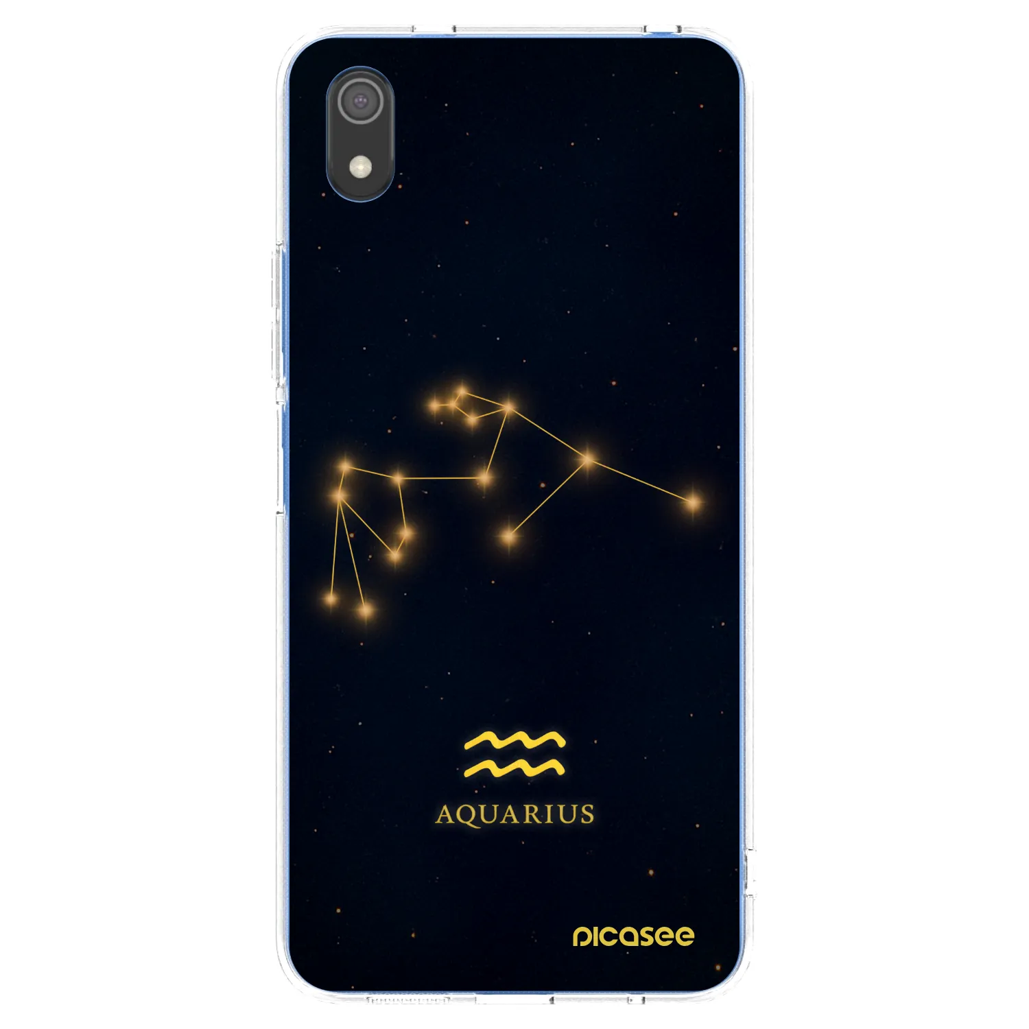 Picasee διαφανής θήκη σιλικόνης Xiaomi Redmi 7A - AQUARIUS