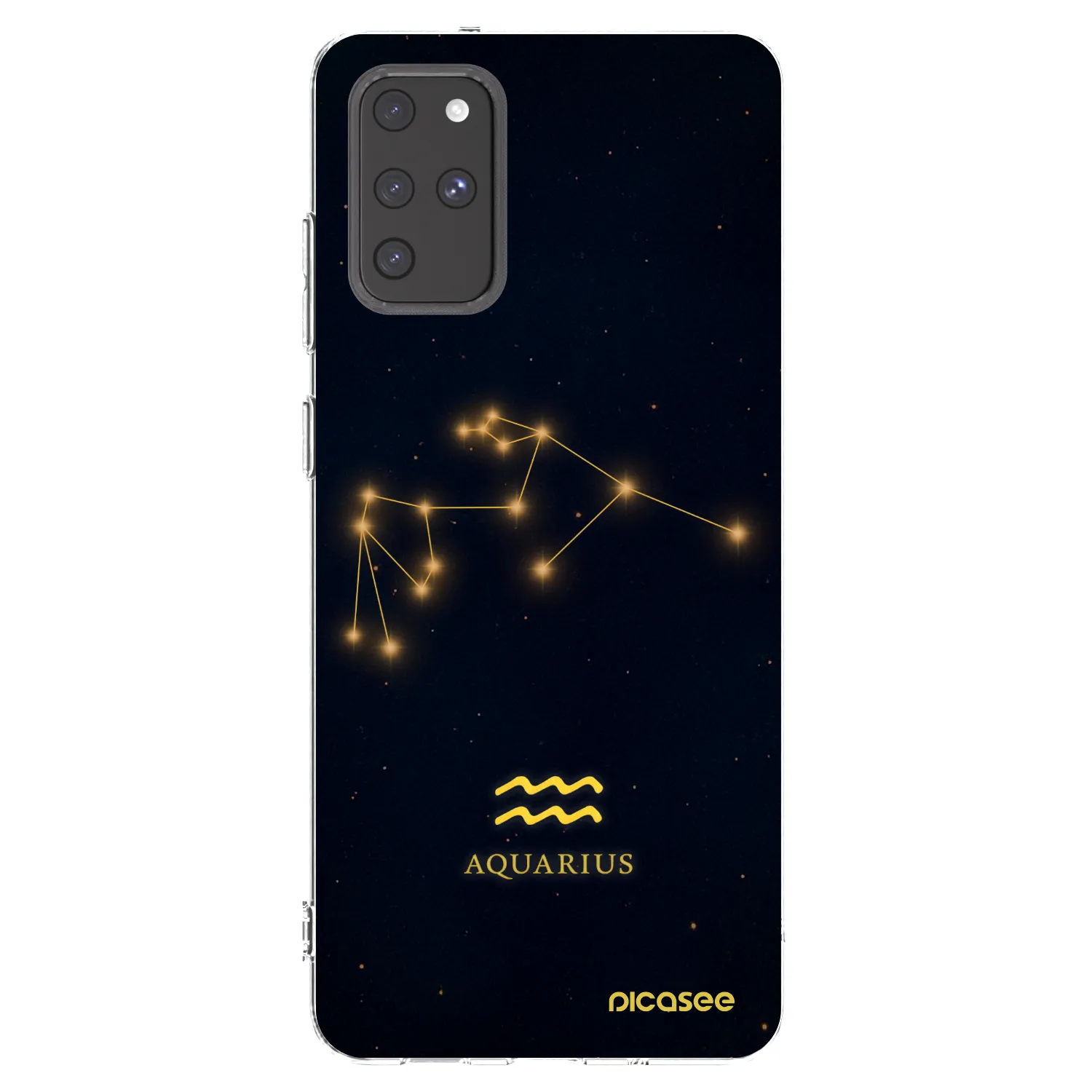 Picasee διαφανής θήκη σιλικόνης Samsung Galaxy S20+ G985F - AQUARIUS