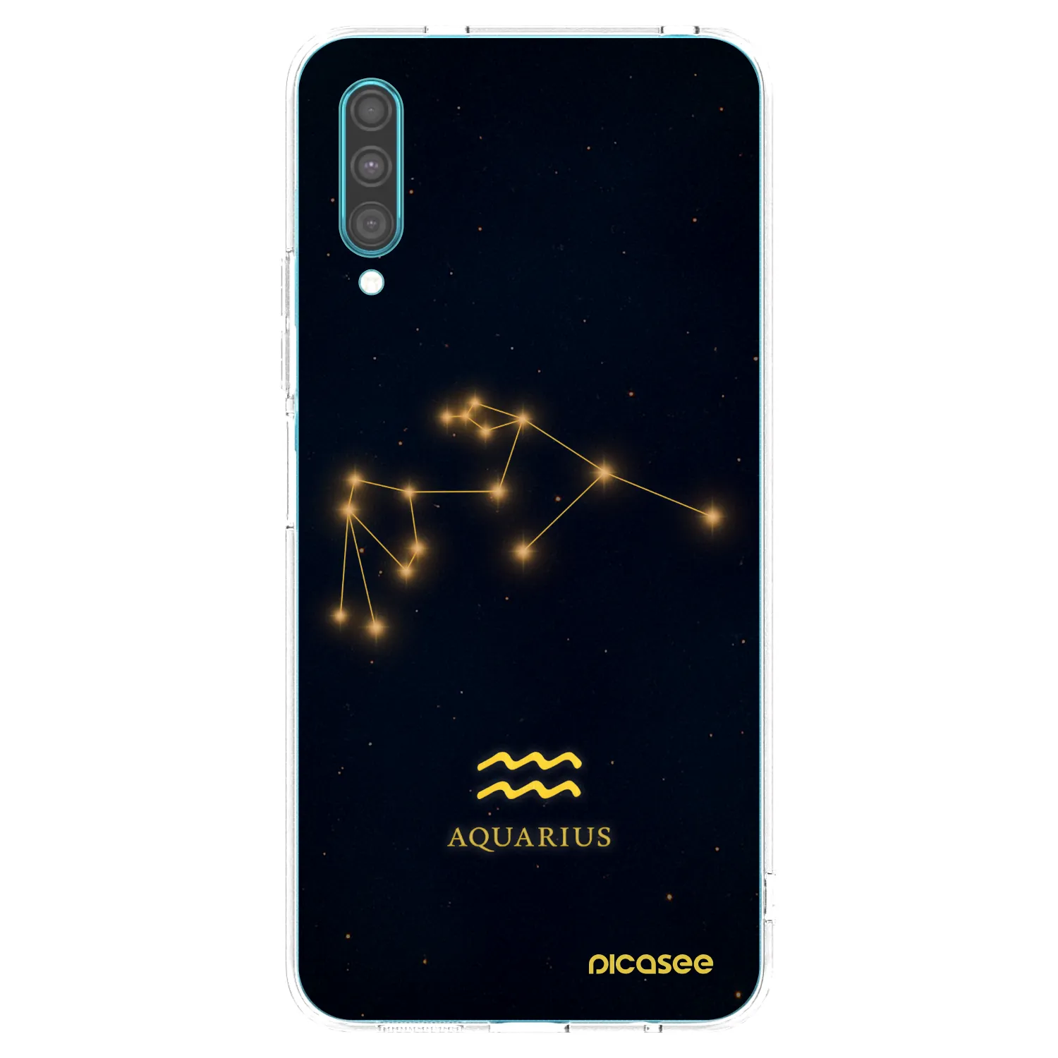 Picasee διαφανής θήκη σιλικόνης Samsung Galaxy A30s A307F - AQUARIUS