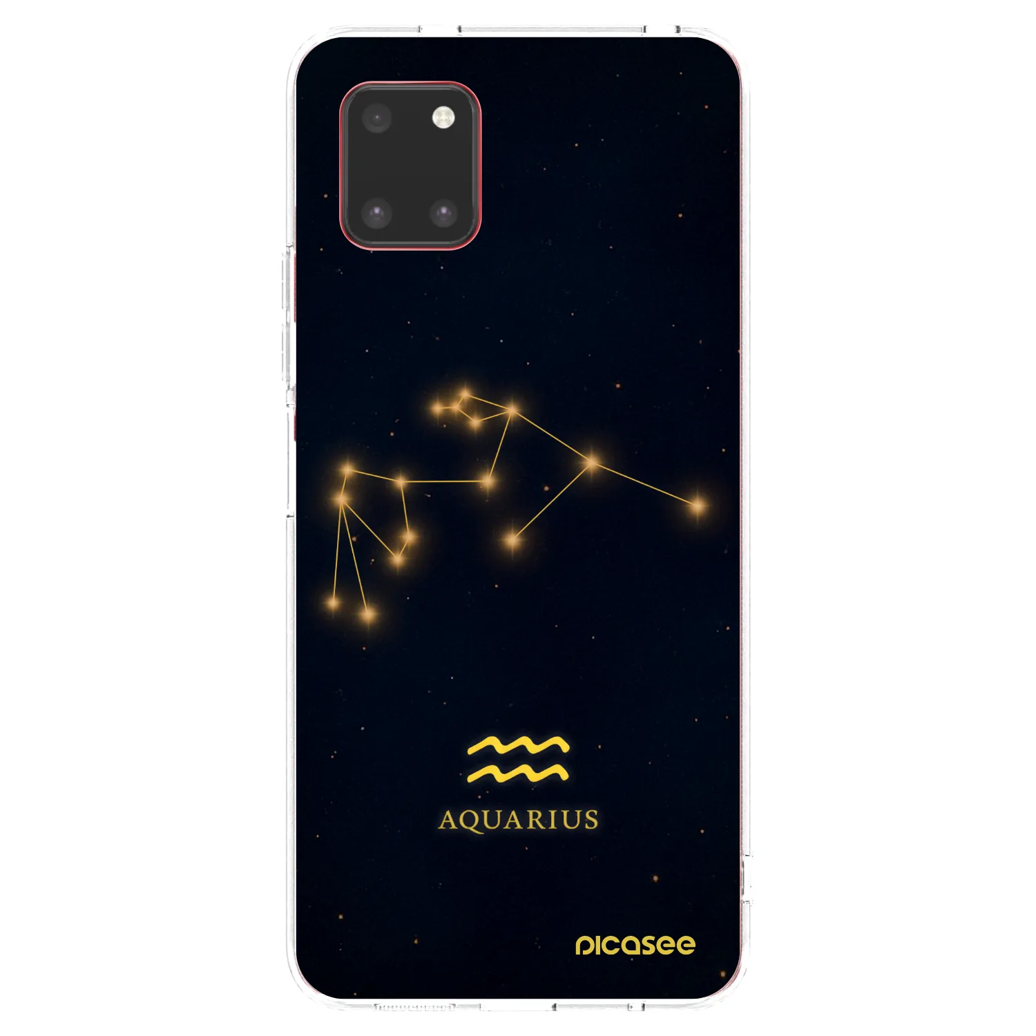 Picasee διαφανής θήκη σιλικόνης Samsung Galaxy Note 10 Lite N770F - AQUARIUS