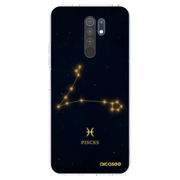 Picasee διαφανής θήκη σιλικόνης Xiaomi Redmi 9 - PISCES