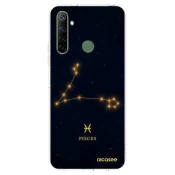 Picasee διαφανής θήκη σιλικόνης Realme 6i - PISCES