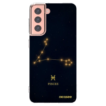 Picasee διαφανής θήκη σιλικόνης Samsung Galaxy S21 5G G991B - PISCES