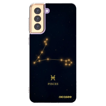 Picasee διαφανής θήκη σιλικόνης Samsung Galaxy S21+ 5G G996F - PISCES