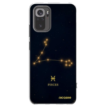 Picasee διαφανής θήκη σιλικόνης Xiaomi Redmi Note 10 - PISCES
