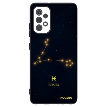 Picasee Μαύρη θήκη σιλικόνης για Samsung Galaxy A32 5G A326B - PISCES