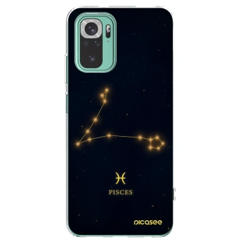 Picasee διαφανής θήκη σιλικόνης Xiaomi Redmi Note 10 Pro - PISCES
