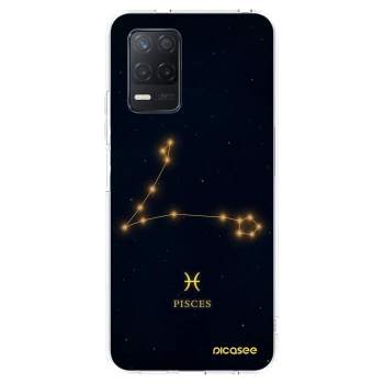 Picasee διαφανής θήκη σιλικόνης Realme 8 5G - PISCES