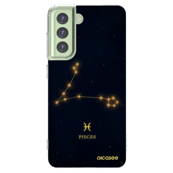 Picasee διαφανής θήκη σιλικόνης Samsung Galaxy S21 FE 5G - PISCES
