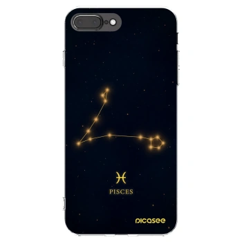 Picasee διαφανής θήκη σιλικόνης Apple iPhone 7 Plus - PISCES