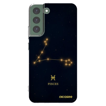 Picasee διαφανής θήκη σιλικόνης Samsung Galaxy S22+ 5G - PISCES