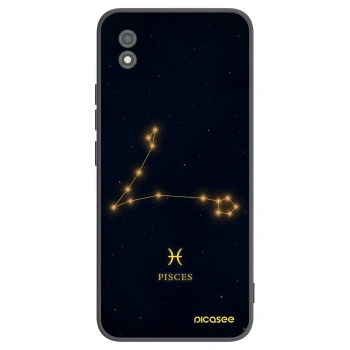 Picasee Μαύρη θήκη σιλικόνης για Realme C11 (2021) - PISCES
