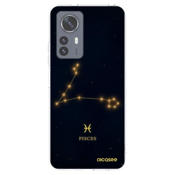 Picasee διαφανής θήκη σιλικόνης Xiaomi 12 Pro - PISCES