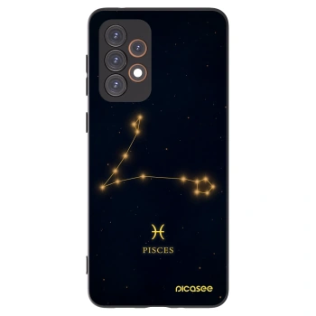 Picasee Μαύρη θήκη σιλικόνης για Samsung Galaxy A33 5G A336 - PISCES