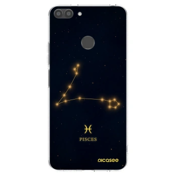 Picasee διαφανής θήκη σιλικόνης Huawei P Smart - PISCES
