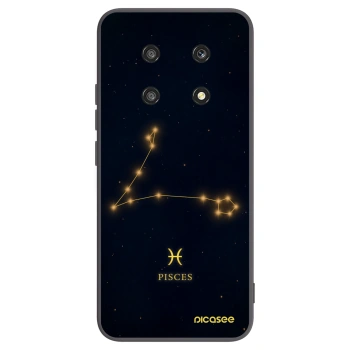 Picasee Μαύρη θήκη σιλικόνης για Honor Magic4 Lite 5G - PISCES