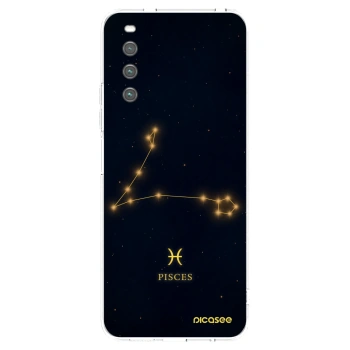 Picasee διαφανής θήκη σιλικόνης Sony Xperia 10 IV 5G - PISCES