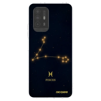 Picasee διαφανής θήκη σιλικόνης OPPO A94 5G - PISCES