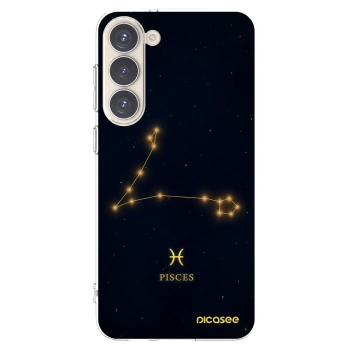 Picasee διαφανής θήκη σιλικόνης Samsung Galaxy S23+ 5G - PISCES