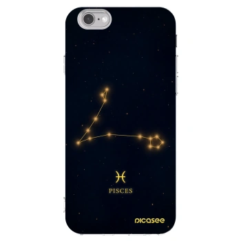 Picasee διαφανής θήκη σιλικόνης Apple iPhone 6/6S - PISCES