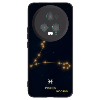 Picasee Μαύρη θήκη σιλικόνης για Honor Magic5 Pro - PISCES