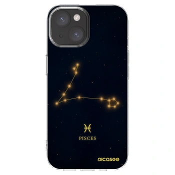 Picasee διαφανής θήκη σιλικόνης Apple iPhone 15 - PISCES