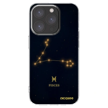 Picasee διαφανής θήκη σιλικόνης Apple iPhone 15 Pro - PISCES