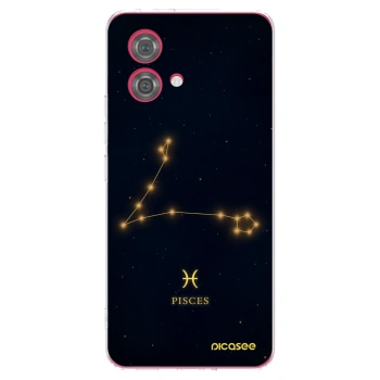 Picasee διαφανής θήκη σιλικόνης Motorola Moto G84 5G - PISCES