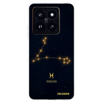 Picasee διαφανής θήκη σιλικόνης Xiaomi 14 Pro - PISCES