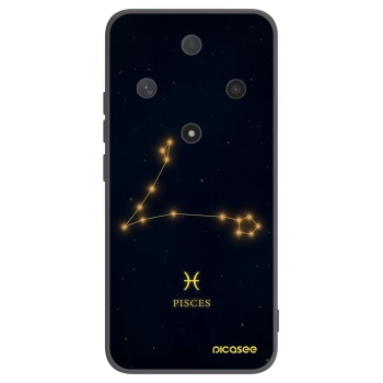 Picasee Μαύρη θήκη σιλικόνης για Honor Magic6 Lite 5G - PISCES