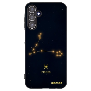 Picasee Μαύρη θήκη σιλικόνης για Samsung Galaxy A15 A156B 5G - PISCES