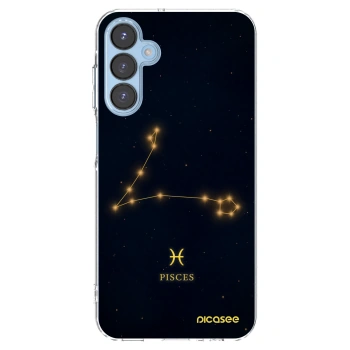 Picasee διαφανής θήκη σιλικόνης Samsung Galaxy A15 A156B 5G - PISCES