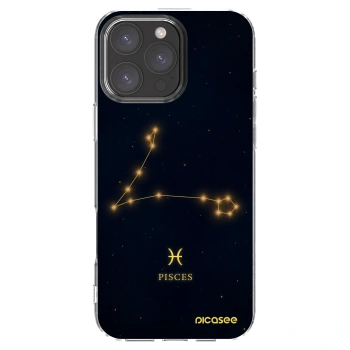 Picasee διαφανής θήκη σιλικόνης Apple iPhone 16 Pro Max - PISCES