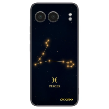 Picasee Μαύρη θήκη σιλικόνης για OnePlus Nord 4 - PISCES