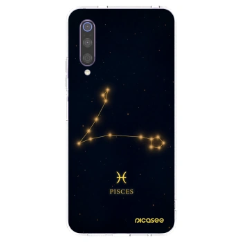 Picasee διαφανής θήκη σιλικόνης Xiaomi Mi 9 - PISCES