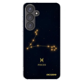 Picasee διαφανής θήκη σιλικόνης Samsung Galaxy S24 FE S721B - PISCES