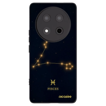 Picasee Μαύρη θήκη σιλικόνης για Honor Magic7 Lite 5G - PISCES