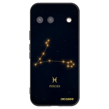Picasee Μαύρη θήκη σιλικόνης για Google Pixel 9 - PISCES