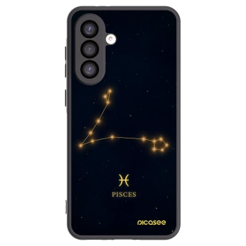 Picasee Μαύρη θήκη σιλικόνης για Samsung Galaxy A26 5G A266B - PISCES