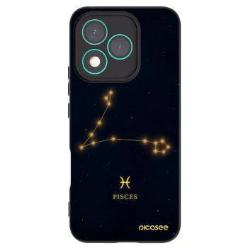 Picasee Μαύρη θήκη σιλικόνης για Honor 400 Lite 5G - PISCES