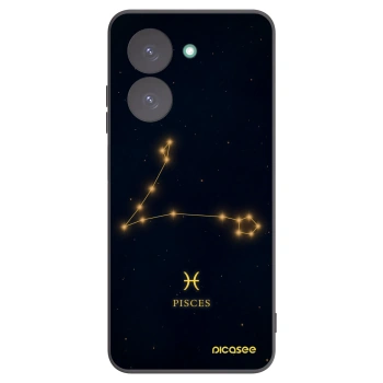 Picasee Μαύρη θήκη σιλικόνης για Xiaomi Redmi A5 - PISCES