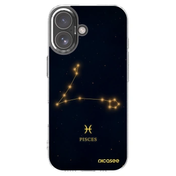 Picasee διαφανής θήκη σιλικόνης Apple iPhone 17 - PISCES