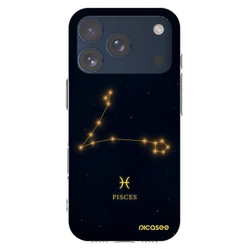 Picasee διαφανής θήκη σιλικόνης Apple iPhone 17 Pro - PISCES