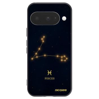 Picasee Μαύρη θήκη σιλικόνης για Google Pixel 10 - PISCES