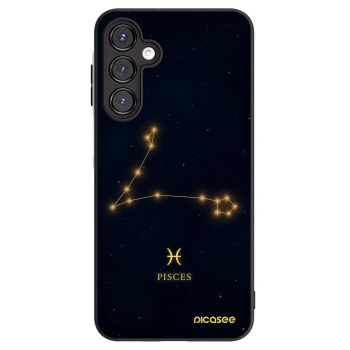 Picasee Μαύρη θήκη σιλικόνης για Samsung Galaxy A16 4G - PISCES