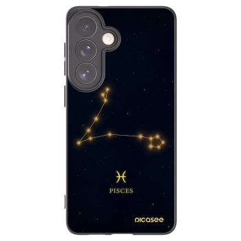 Picasee Μαύρη θήκη σιλικόνης για Samsung Galaxy S26+ - PISCES