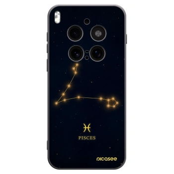 Picasee Μαύρη θήκη σιλικόνης για Vivo X300 Pro - PISCES