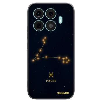 Picasee Μαύρη θήκη σιλικόνης για Xiaomi 17T - PISCES