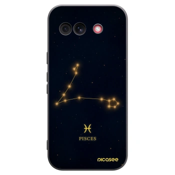 Picasee Μαύρη θήκη σιλικόνης για Google Pixel 10a - PISCES